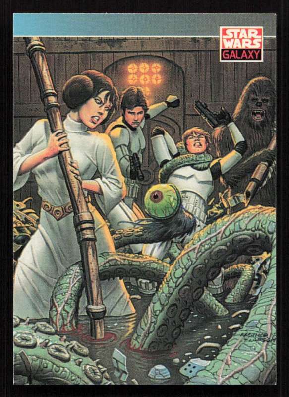 1993 Topps Star Wars Galaxy New Visions 93