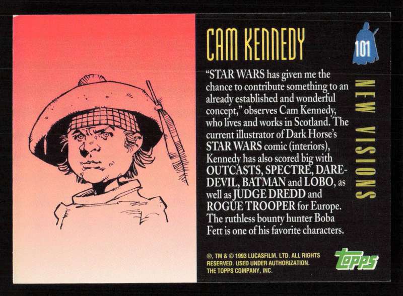 1993 Topps Star Wars Galaxy New Visions 101