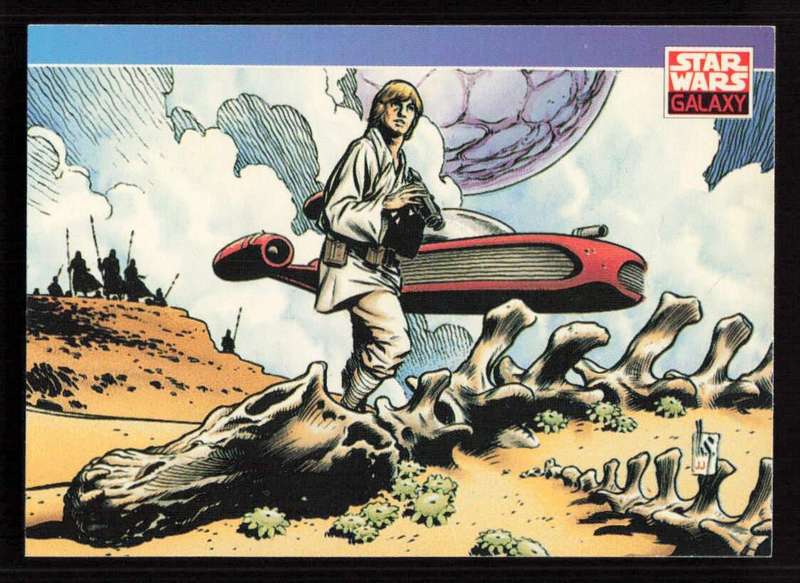 1993 Topps Star Wars Galaxy New Visions 122