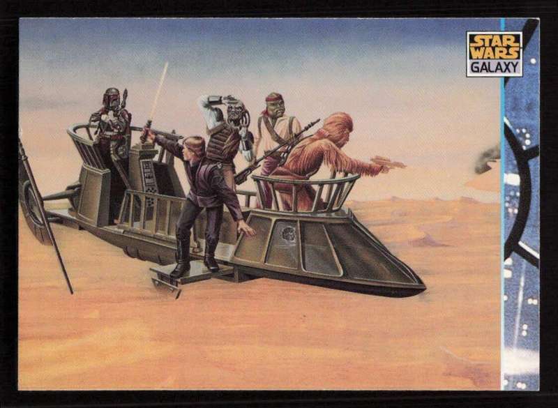 1993 Topps Star Wars Galaxy The Merchandising Art of Star Wars 197