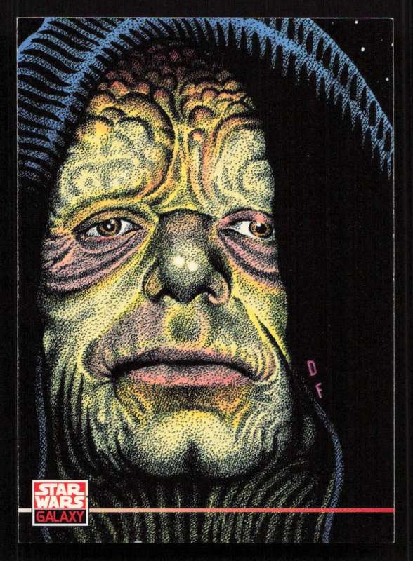 1993 Topps Star Wars Galaxy New Visions 2 226