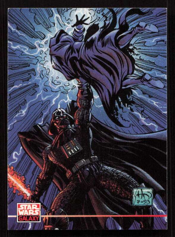 1993 Topps Star Wars Galaxy New Visions 2 255