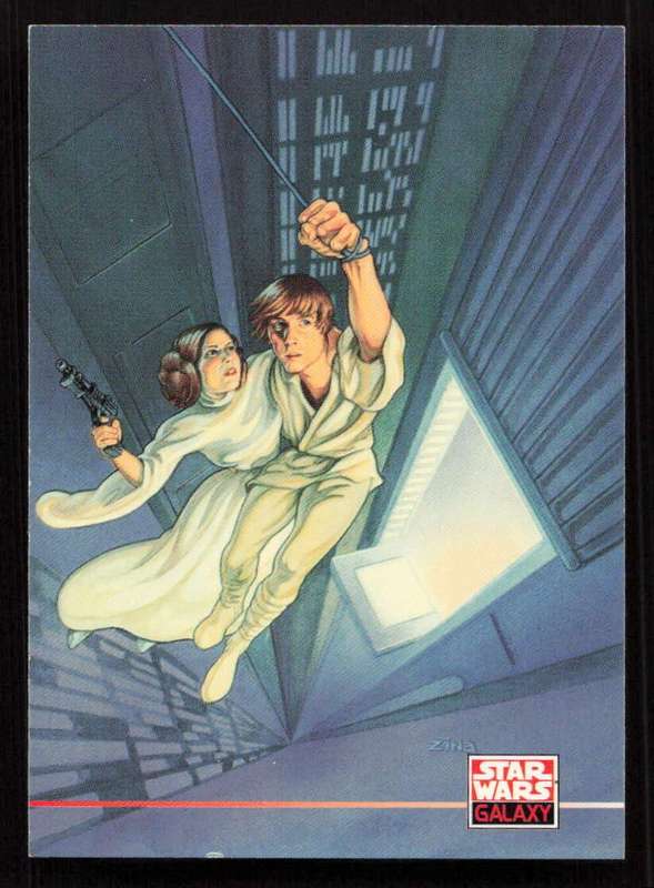 1993 Topps Star Wars Galaxy New Visions 2 264