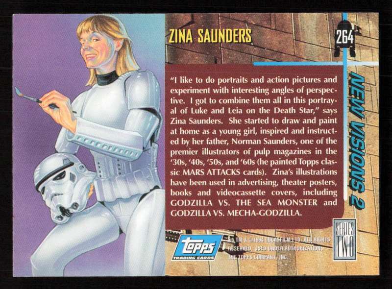 1993 Topps Star Wars Galaxy New Visions 2 264