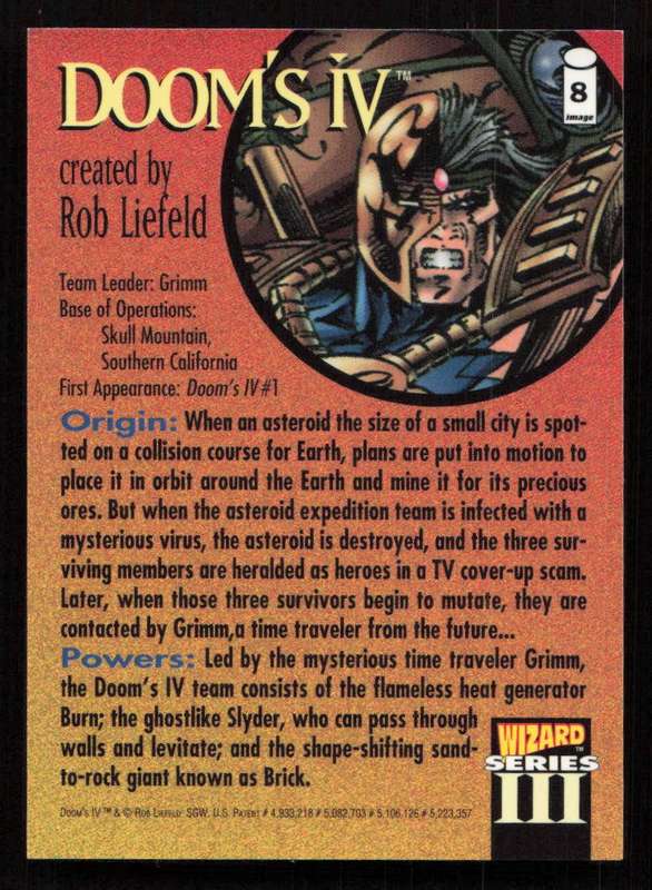 Wizzard Series III Doom's IV 8