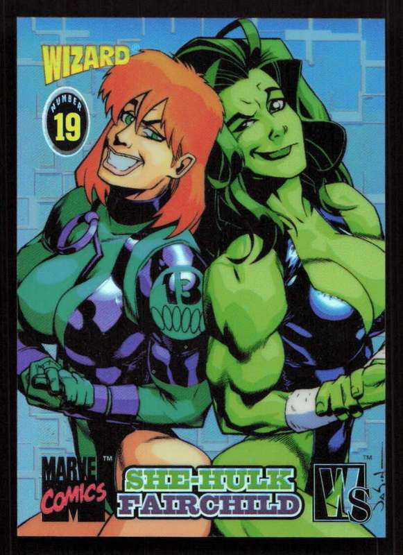 1997 Fleer / SkyBox She-Hulk/Fairchild