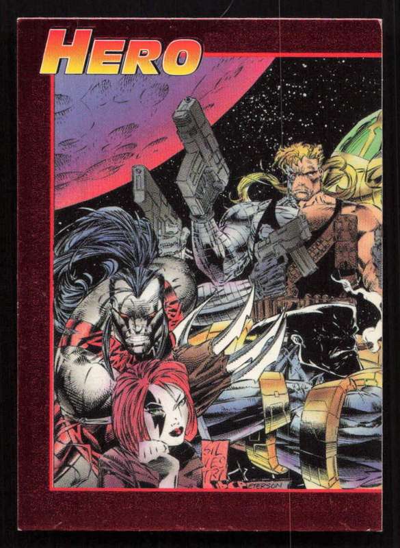 1993 Hero Master-Foil Cyber Force Stryke Force 1 of 3