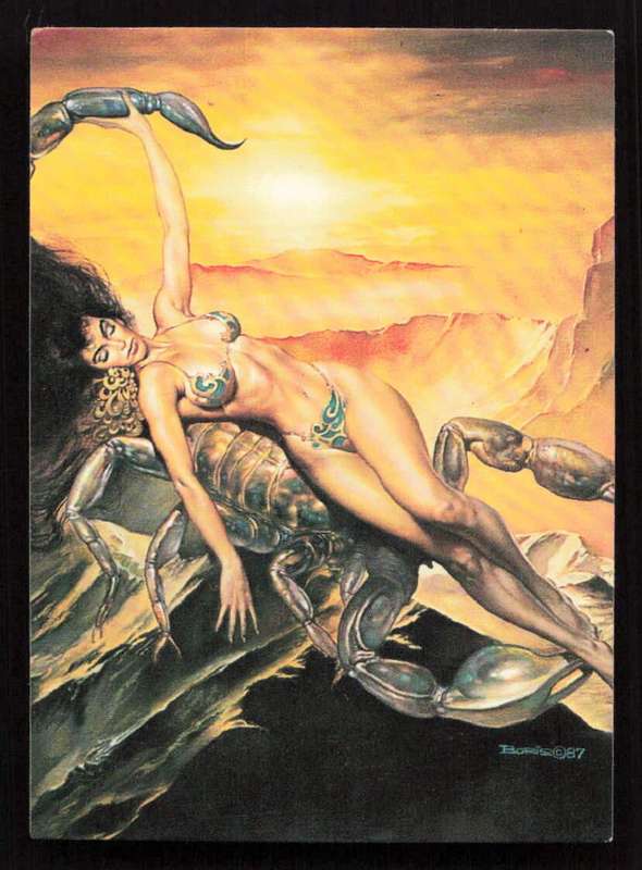 1992 Boris Vallejo 39. Scorpio (1987)