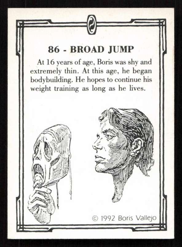1992 Boris Vallejo 86. Broad Jump