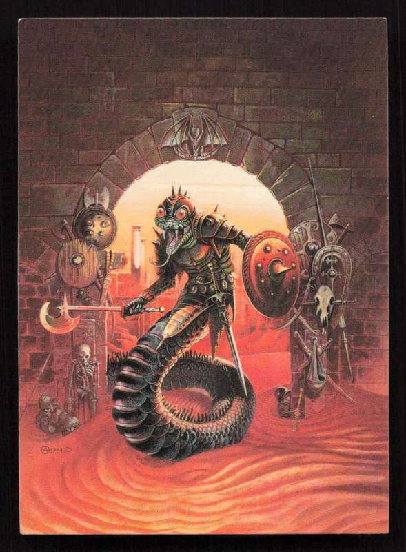 FPG Cards 1992 Christos Achilleos 21. Guardian Of The Gate