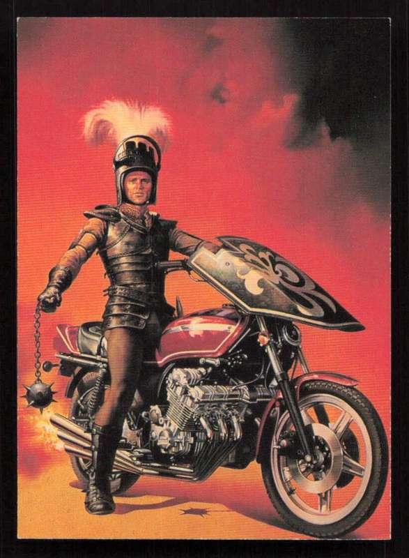 1991 Boris Vallejo 70. knight On Wheels