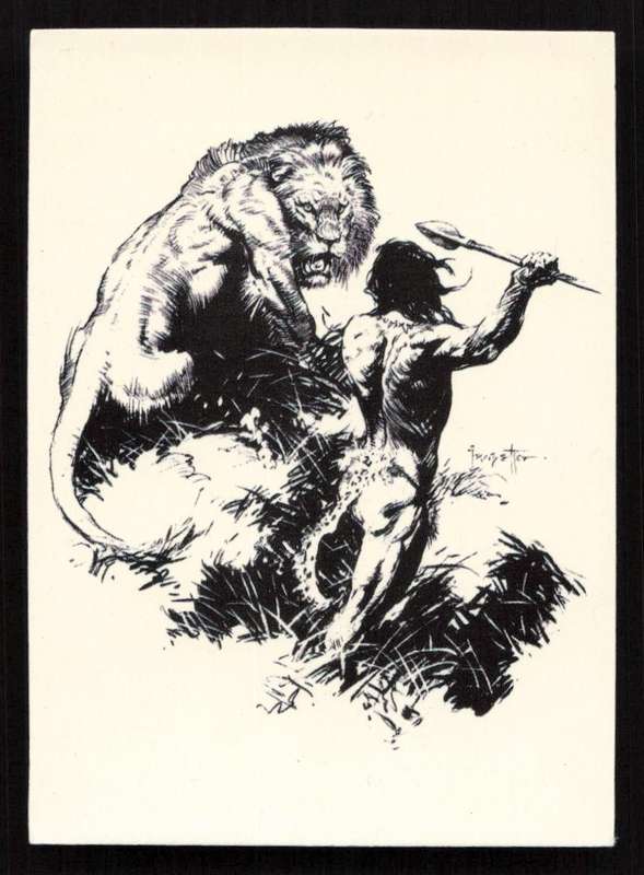 Comic Images 1993 Frazetta II The Legend Continues 1. Tarzan and the Golden Lion