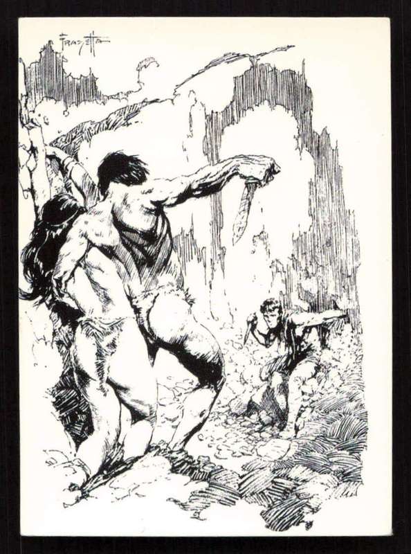 Comic Images 1993 Frazetta II The Legend Continues 3. Tarzan Confronts an Enemy