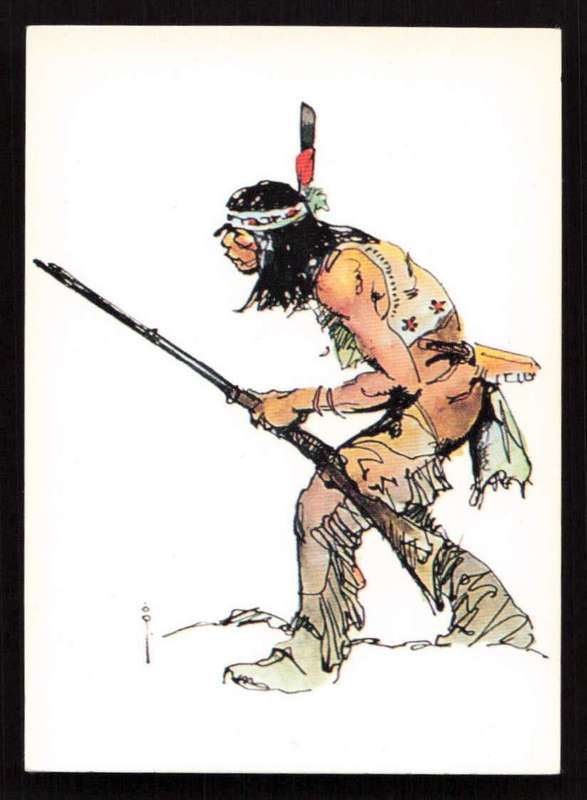 Comic Images 1993 Frazetta II The Legend Continues 29. Indian With the Long Rifle