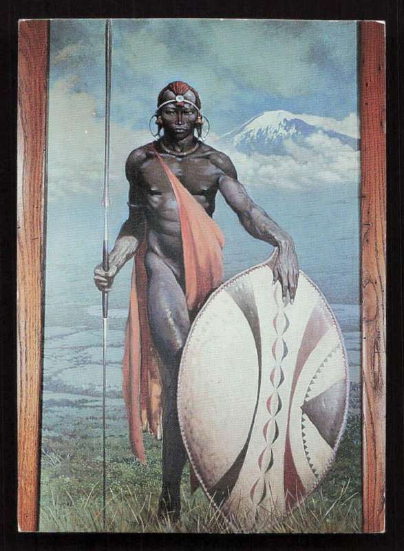 Comic Images 1993 Frazetta II The Legend Continues 47. African Warrior