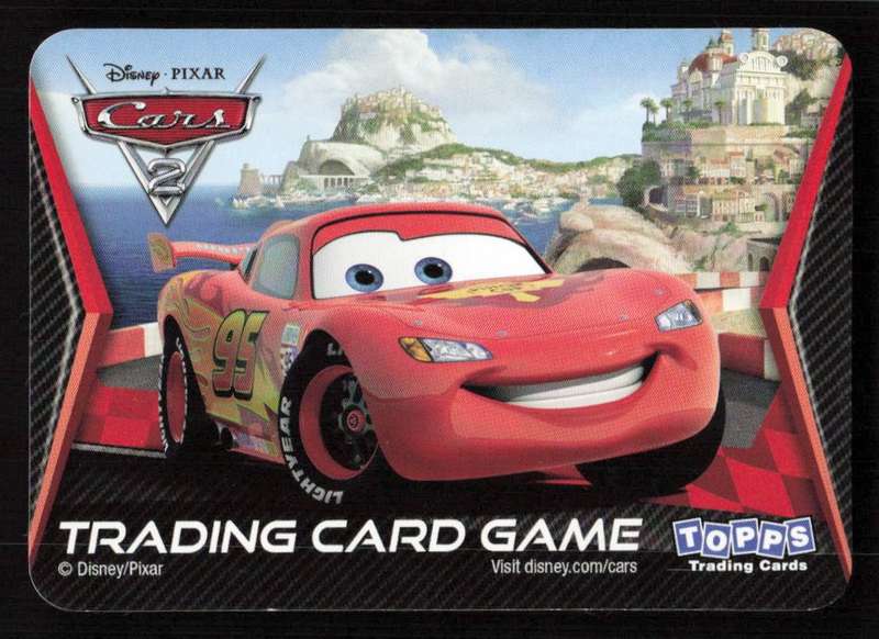 Topps Disney Pixar Cars 2 Lenticular Card