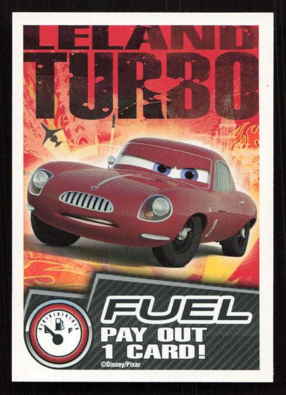 Topps Disney Pixar Cars 2 Fuel Card