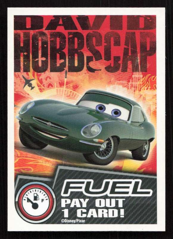 Topps Disney Pixar Cars 2 Fuel Card