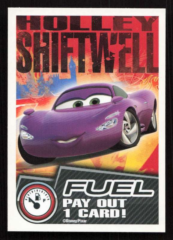 Topps Disney Pixar Cars 2 Fuel Card