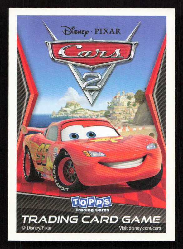 Topps Disney Pixar Cars 2 Fuel Card