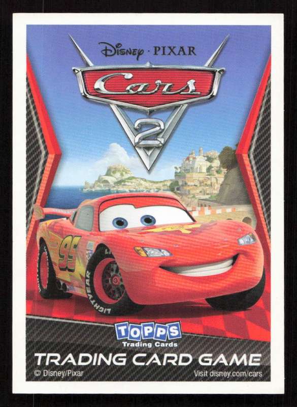 Topps Disney Pixar Cars 2 Fuel Card