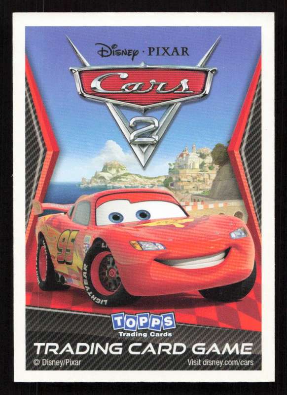 Topps Disney Pixar Cars 2 Cars 2 Fuel Card - Foil