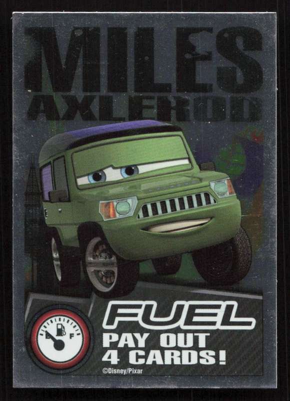 Topps Disney Pixar Cars 2 Cars 2 Fuel Card - Foil