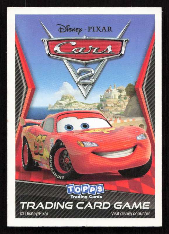 Topps Disney Pixar Cars 2 Cars 2 Fuel Card - Foil