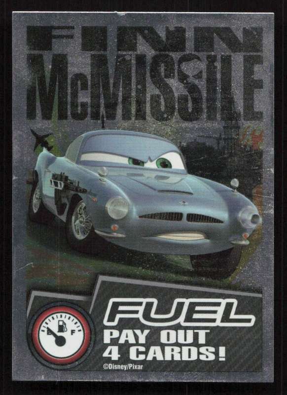Topps Disney Pixar Cars 2 Cars 2 Fuel Card - Foil