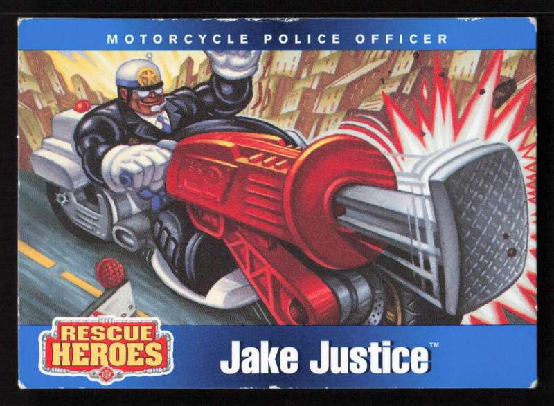 1998 Fisher-Price / Mattel Rescue Heroes Jake Justice