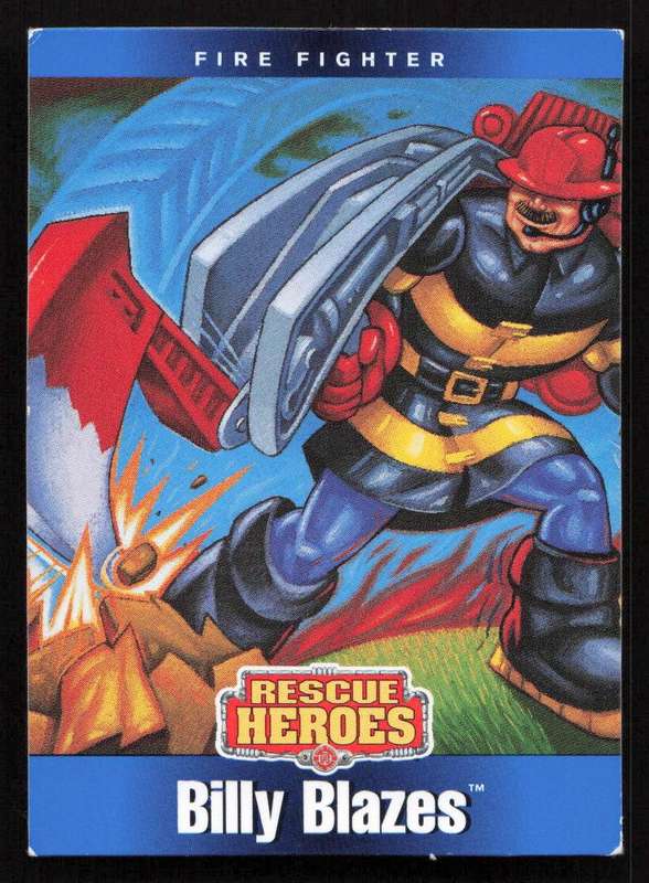 1998 Fisher-Price / Mattel Rescue Heroes Billy Blazes