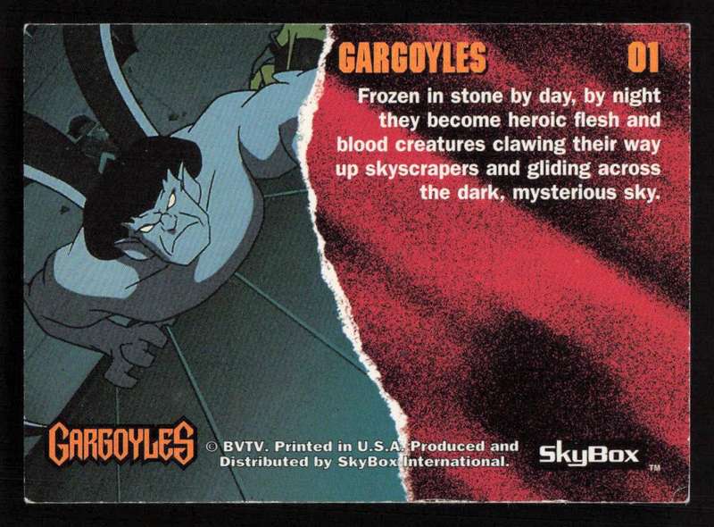 SkyBox Gargoyles Gargoyles 01