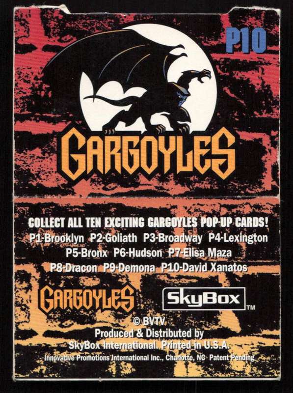 SkyBox Gargoyles David Xanatos P10