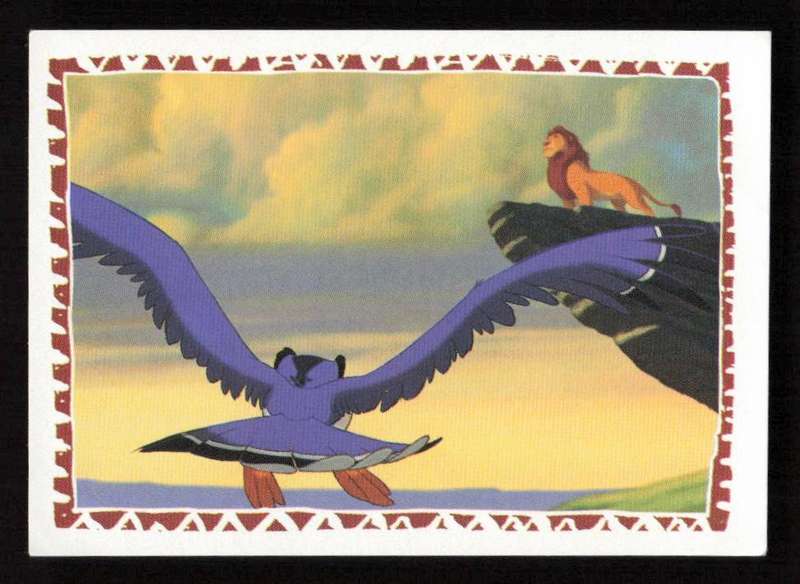 Panini Stickers Kellogg's Disney The Lion King 01
