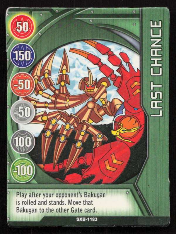 2008 Bakugan Last Chance SXB-1183