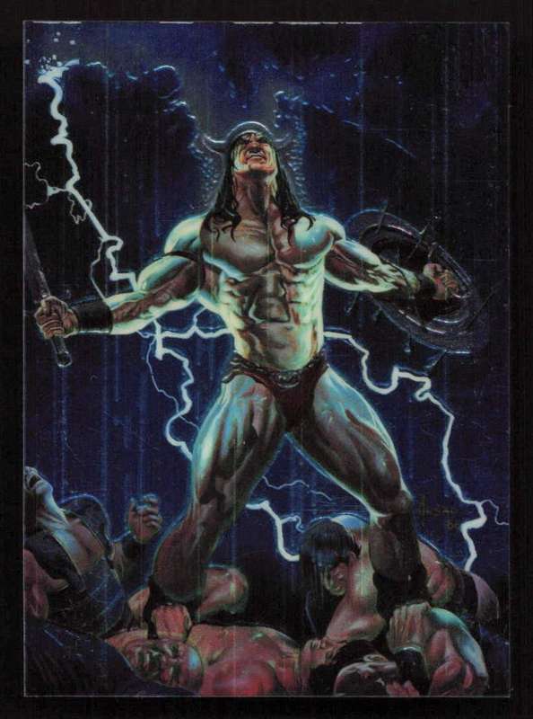 1994 Hasbro Conan II All Chromium - 11. Savage Sword # 138