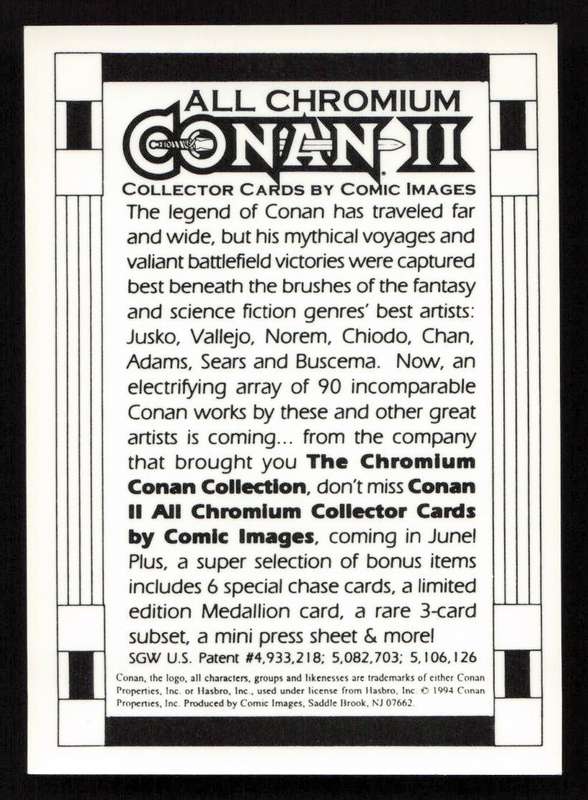 1994 Hasbro Conan II All Chromium