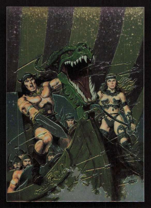 1994 Hasbro Conan II All Chromium