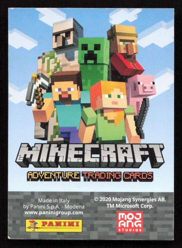 2020 Panini Minecraft Adventure 22/230