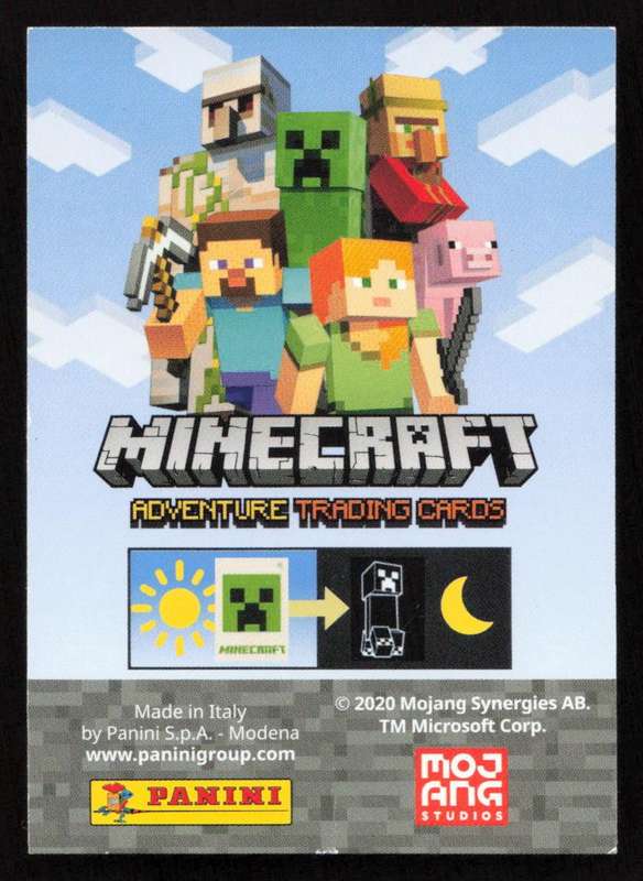 2020 Panini Minecraft Adventure 77/230