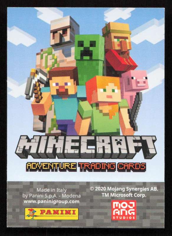 2020 Panini Minecraft Adventure 99/230