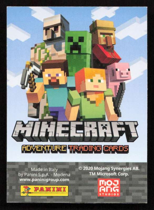 2020 Panini Minecraft Adventure 115/230
