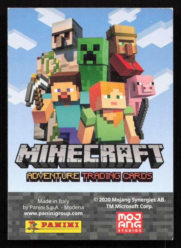2020 Panini Minecraft Adventure 136/230