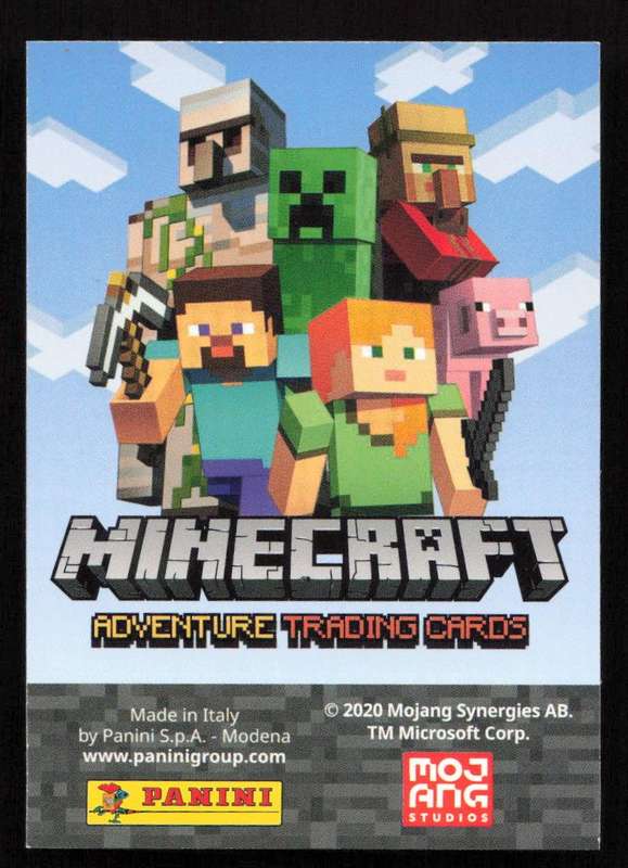 2020 Panini Minecraft Adventure 152/230