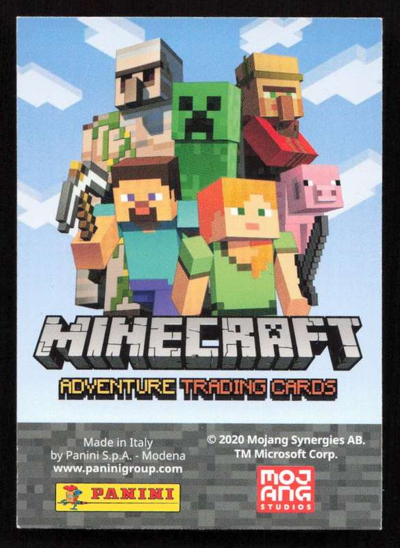 2020 Panini Minecraft Adventure 161/230