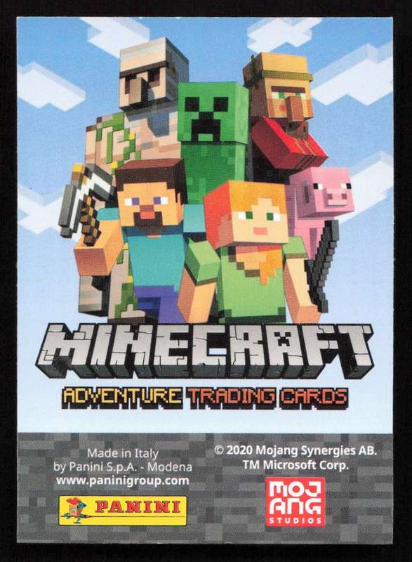 2020 Panini Minecraft Adventure 166/230