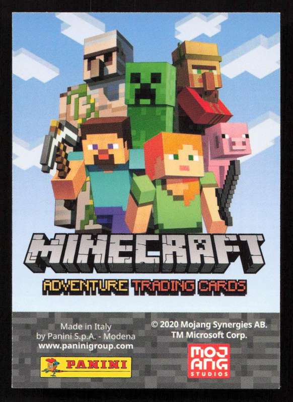 2020 Panini Minecraft Adventure 213/230