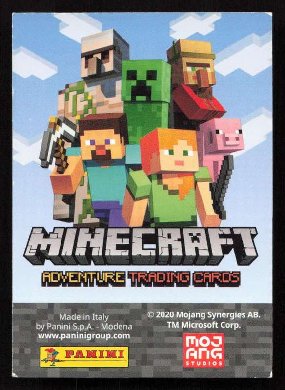 2020 Panini Minecraft Adventure 217/230