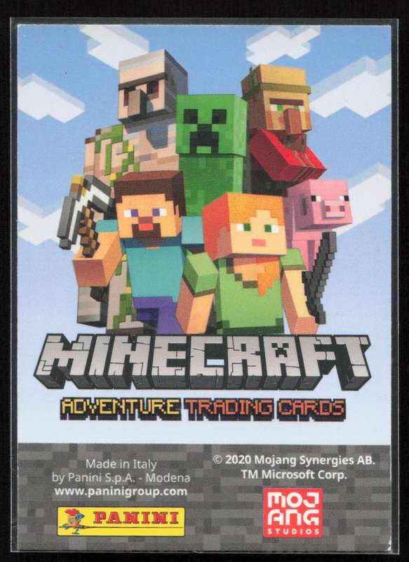 2020 Panini Minecraft Adventure Limited Edition