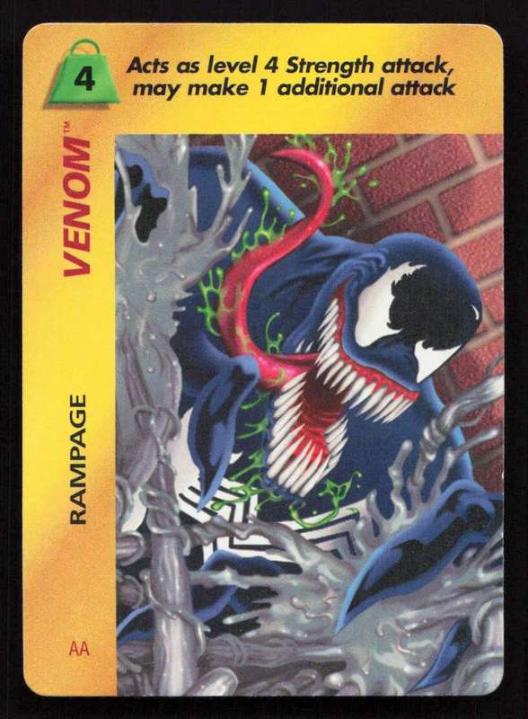 1996 Marvel OverPower Card Game Venom